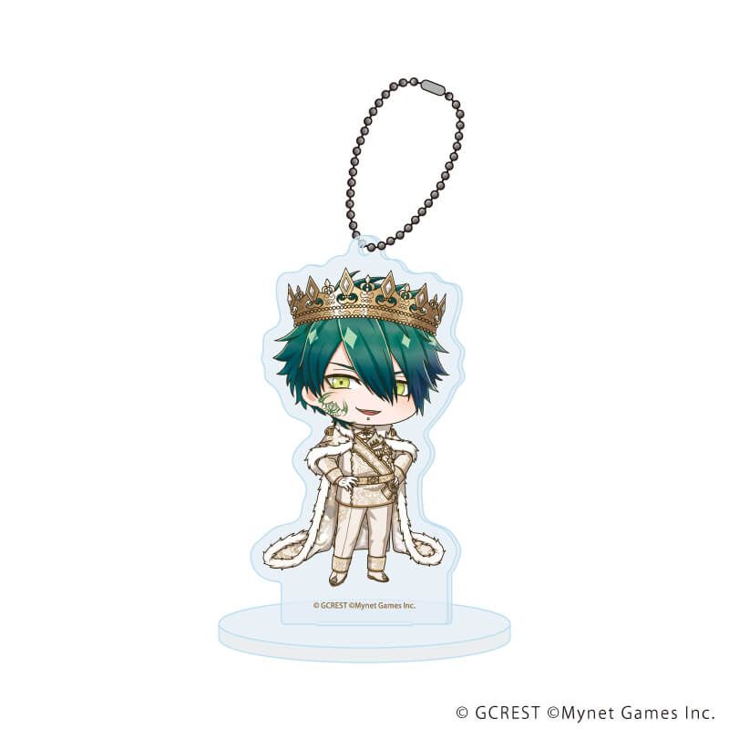 アクリルスタンドキーホルダー「夢王国と眠れる100人の王子様」63/イザーク(ミニキャライラスト)