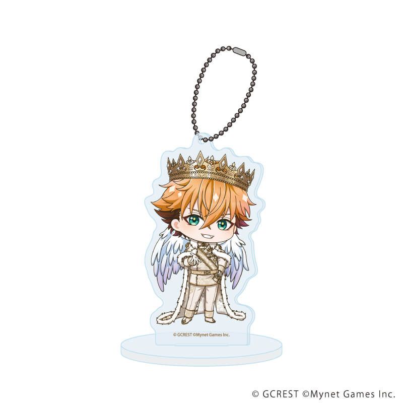 アクリルスタンドキーホルダー「夢王国と眠れる100人の王子様」60/アディエル(ミニキャライラスト)