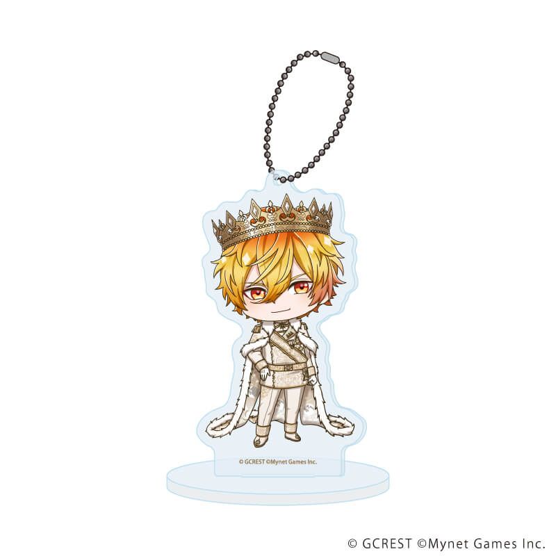 アクリルスタンドキーホルダー「夢王国と眠れる100人の王子様」59/アポロ(ミニキャライラスト)