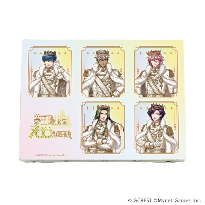 キャンバスボード「夢王国と眠れる100人の王子様」10/集合デザインB(公式イラスト)