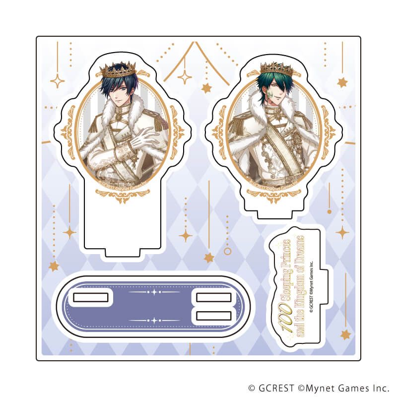 アクリルスタンドプレート「夢王国と眠れる100人の王子様」48/イヴァン＆イザーク(公式イラスト)