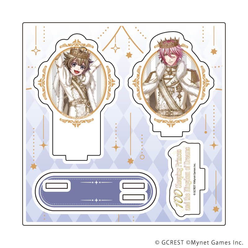 アクリルスタンドプレート「夢王国と眠れる100人の王子様」46/プロキオン＆ルルス(公式イラスト)