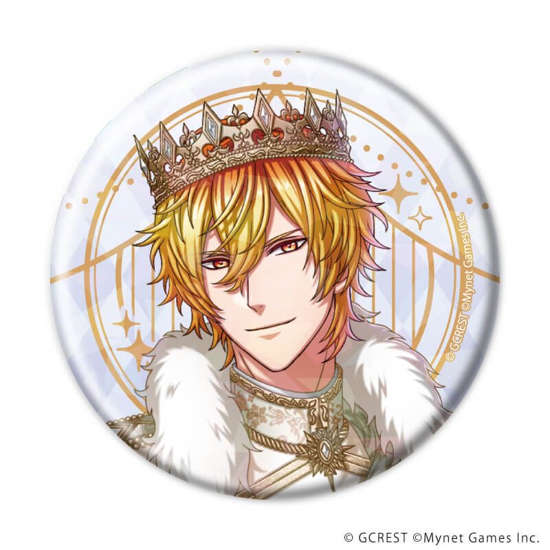 ホログラム缶バッジ(57mm)「夢王国と眠れる100人の王子様」13/コンプリートセット(全8種)(公式イラスト)