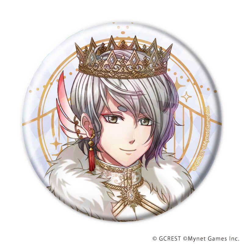 ホログラム缶バッジ(57mm)「夢王国と眠れる100人の王子様」13/ブラインド(8種)(公式イラスト)