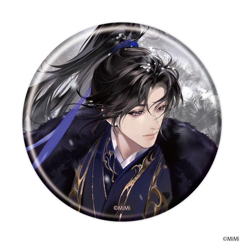 缶バッジ「二哈と彼の白猫師尊」03/ブラインド(5種)(描き下ろしイラスト)