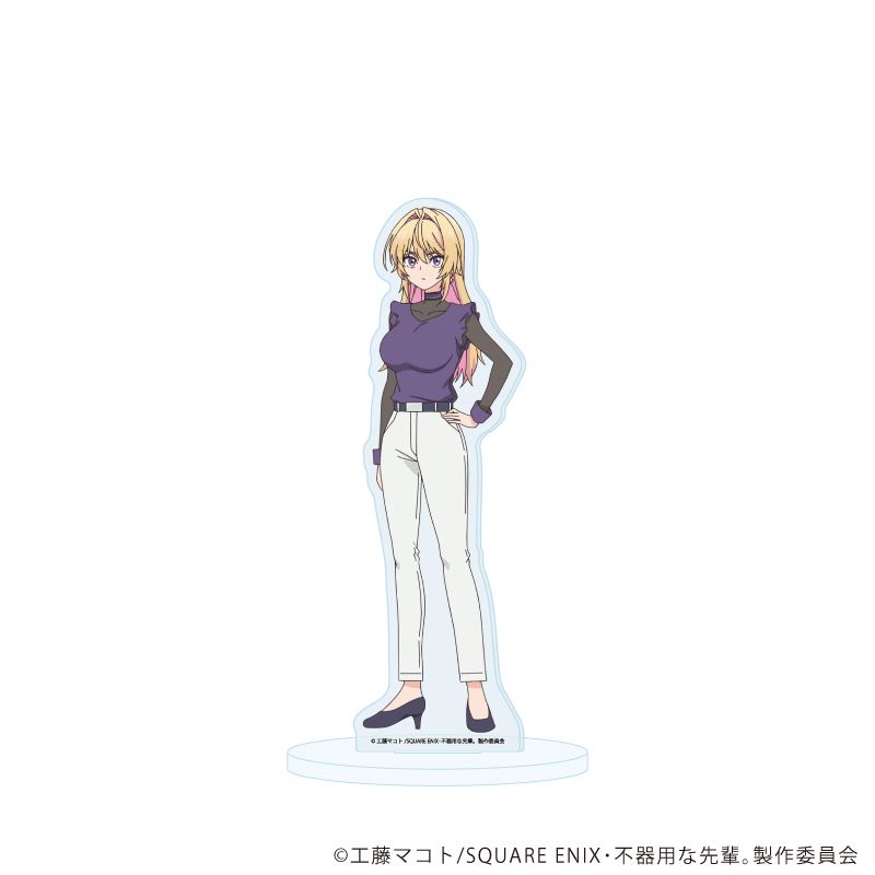 アクリルスタンド「TVアニメ「不器用な先輩。」」01/鉄輪 梓(公式イラスト)