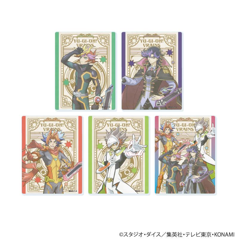 アクリルカード「遊☆戯☆王VRAINS」03/コンプリートセット(全5種)(ANTRAITEイラスト)