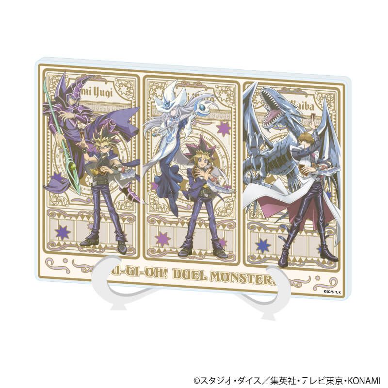 アクリルアートボード(A5サイズ)「遊☆戯☆王デュエルモンスターズ」04/集合デザイン(ANTRAITEイラスト)