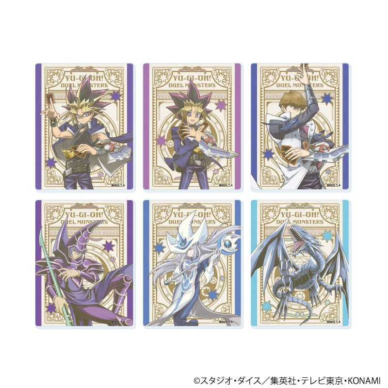 アクリルカード「遊☆戯☆王デュエルモンスターズ」03/コンプリートセット(全6種)(ANTRAITEイラスト)