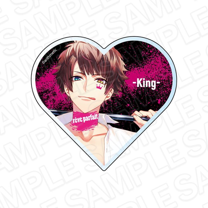 DYNAMIC CHORD ハート型アクリルブロック King