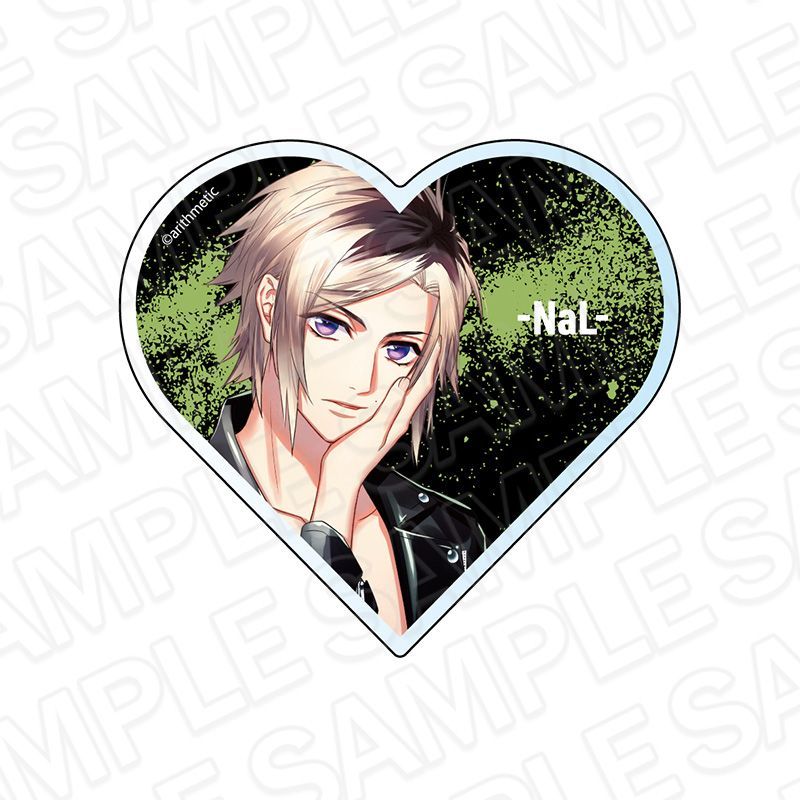 DYNAMIC CHORD ハート型アクリルブロック NaL