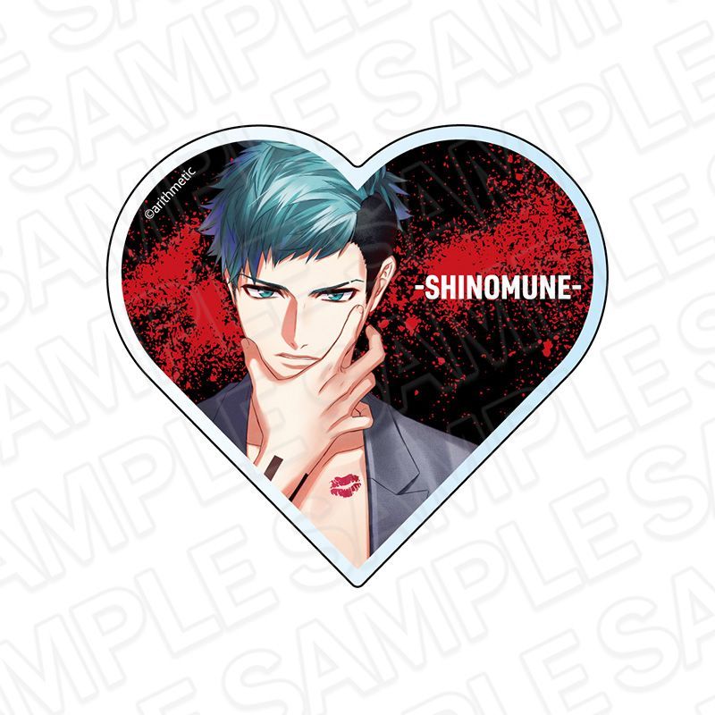 DYNAMIC CHORD ハート型アクリルブロック SHINOMUNE｜アニメ