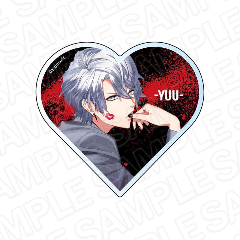 DYNAMIC CHORD ハート型アクリルブロック YUU