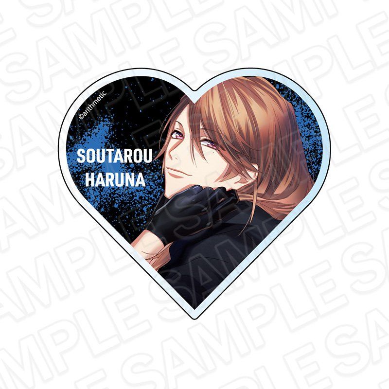 DYNAMIC CHORD ハート型アクリルブロック 榛名宗太郎｜アニメ