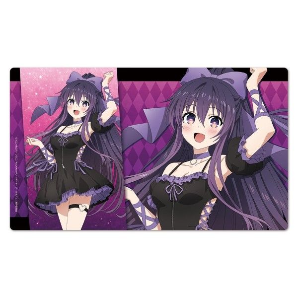 デート・ア・ライブV キャラクターラバーマット 夜刀神十香 ゴシックパンクVer. 描き下ろし