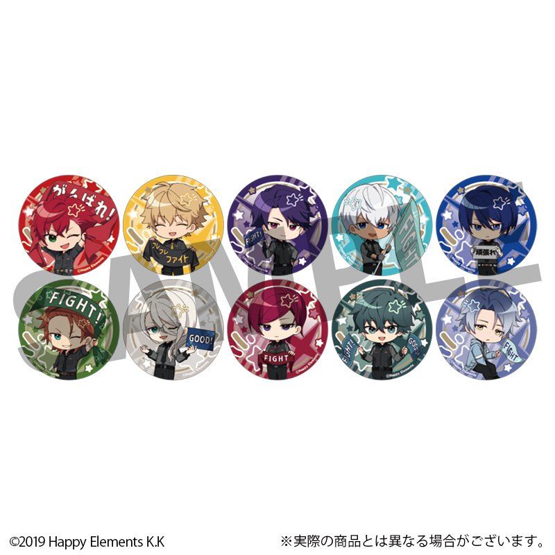 エリオスライジングヒーローズ フレフレンズ缶バッジ Vol.1｜アニメ