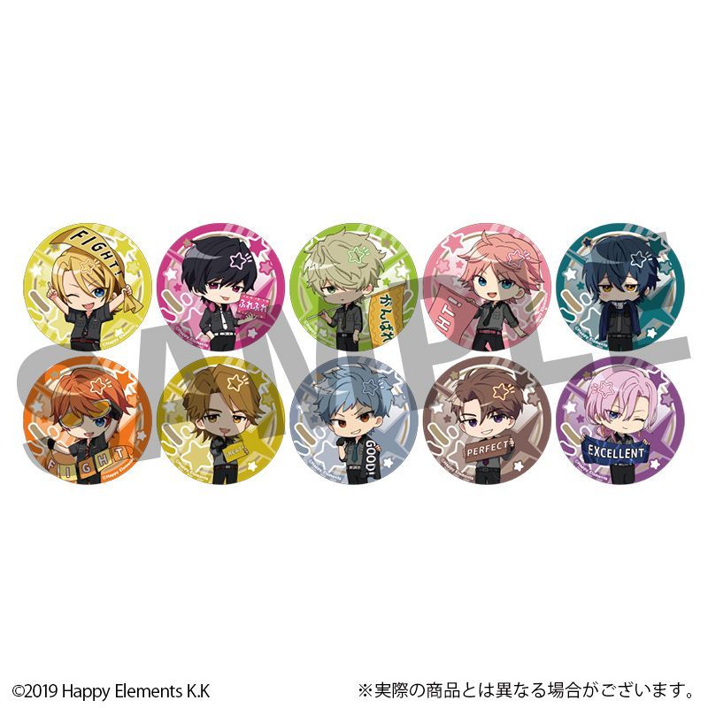 エリオスライジングヒーローズ フレフレンズ缶バッジ Vol.2｜アニメ