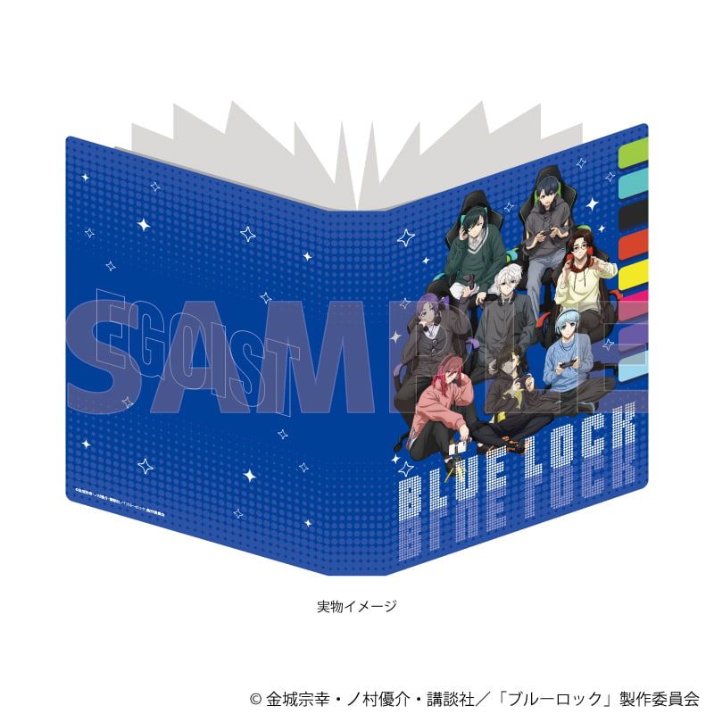 プレミアムポストカードホルダー「TVアニメ『ブルーロック』」03/集合デザイン ゲーム実況ver.(描き下ろしイラスト)