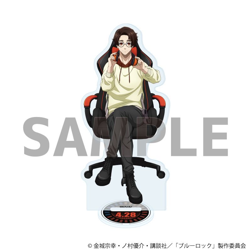 アクリルスタンド「TVアニメ『ブルーロック』」47/雪宮 剣優 ゲーム実況ver.(描き下ろしイラスト)