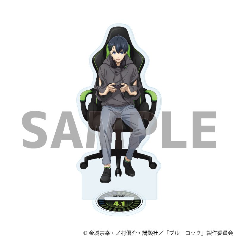 アクリルスタンド「TVアニメ『ブルーロック』」44/潔 世一 ゲーム実況ver.(描き下ろしイラスト)
