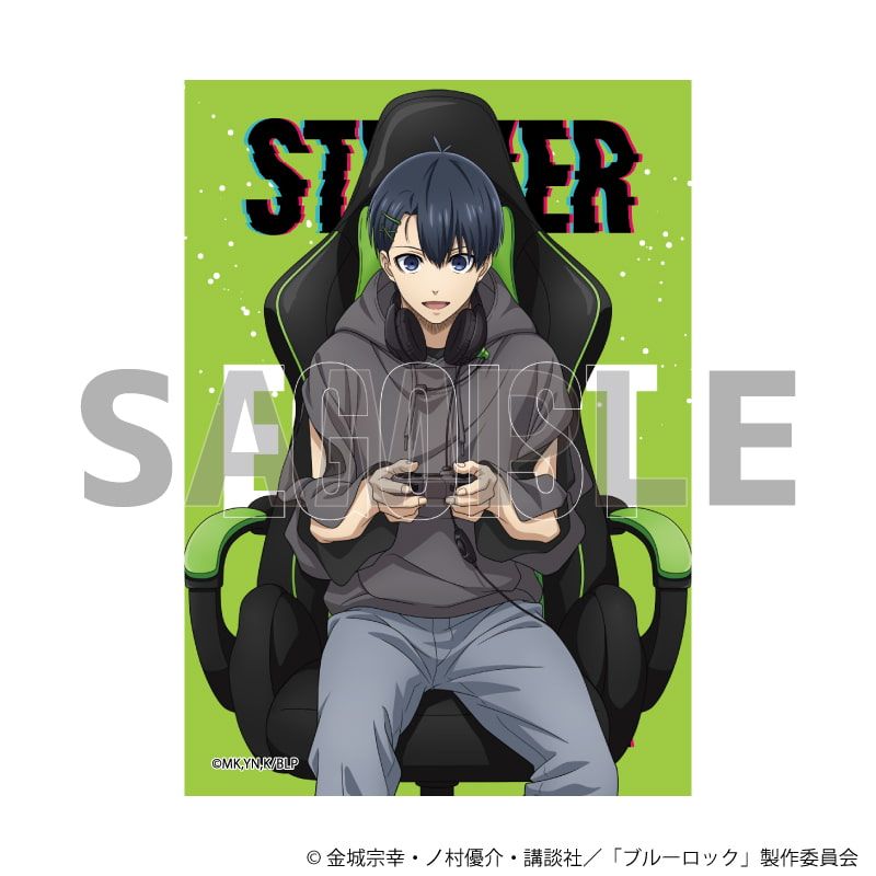 ミニフォト「TVアニメ『ブルーロック』」35/ゲーム実況ver. コンプリートセット(全8種)(描き下ろしイラスト)