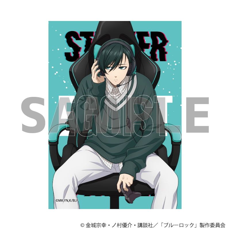 ミニフォト「TVアニメ『ブルーロック』」35/ゲーム実況ver. コンプリートセット(全8種)(描き下ろしイラスト)