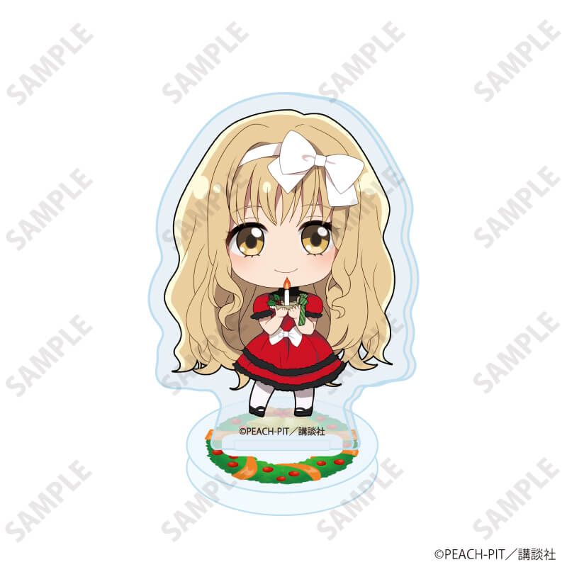 アクリルぷちスタンド「しゅごキャラ！」19/クリスマスver. コンプリートセット(全9種)(ミニキャライラスト)