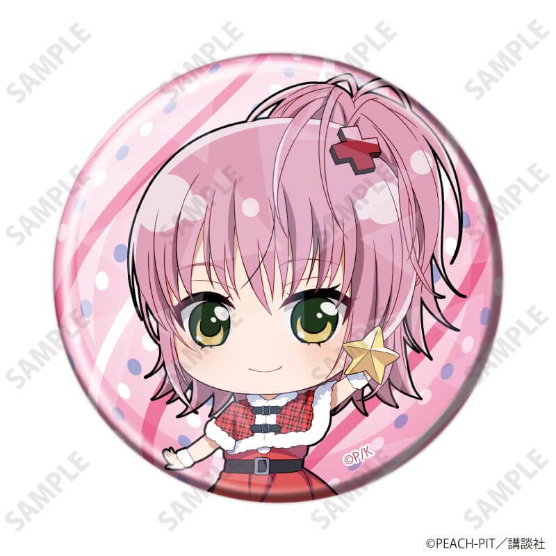 ホログラム缶バッジ(57mm)「しゅごキャラ！」10/クリスマスver. コンプリートセット(全9種)(ミニキャライラスト)