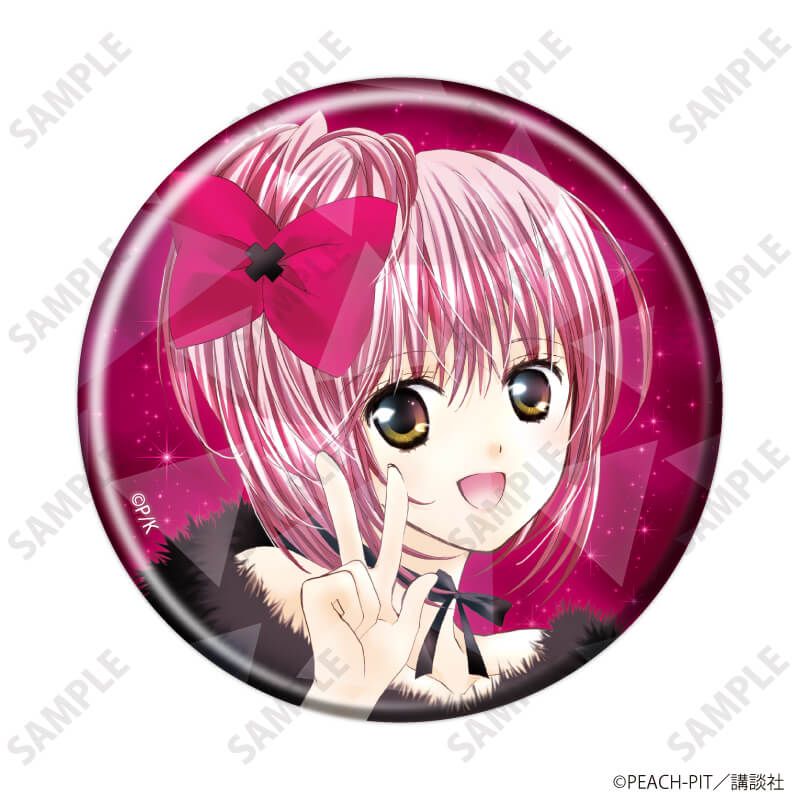 ホログラム缶バッジ(57mm)「しゅごキャラ！」09/コンプリートセット(全10種)(公式イラスト)