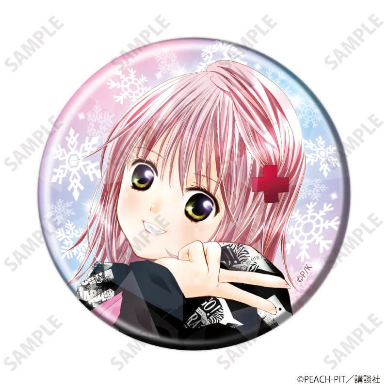 ホログラム缶バッジ(57mm)「しゅごキャラ！」09/コンプリートセット(全10種)(公式イラスト)