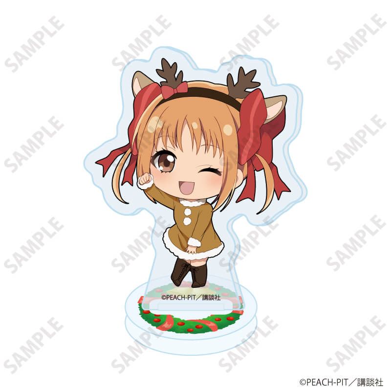 アクリルぷちスタンド「しゅごキャラ！」19/クリスマスver. ブラインド(9種)(ミニキャライラスト)