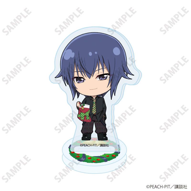 アクリルぷちスタンド「しゅごキャラ！」19/クリスマスver. ブラインド(9種)(ミニキャライラスト)