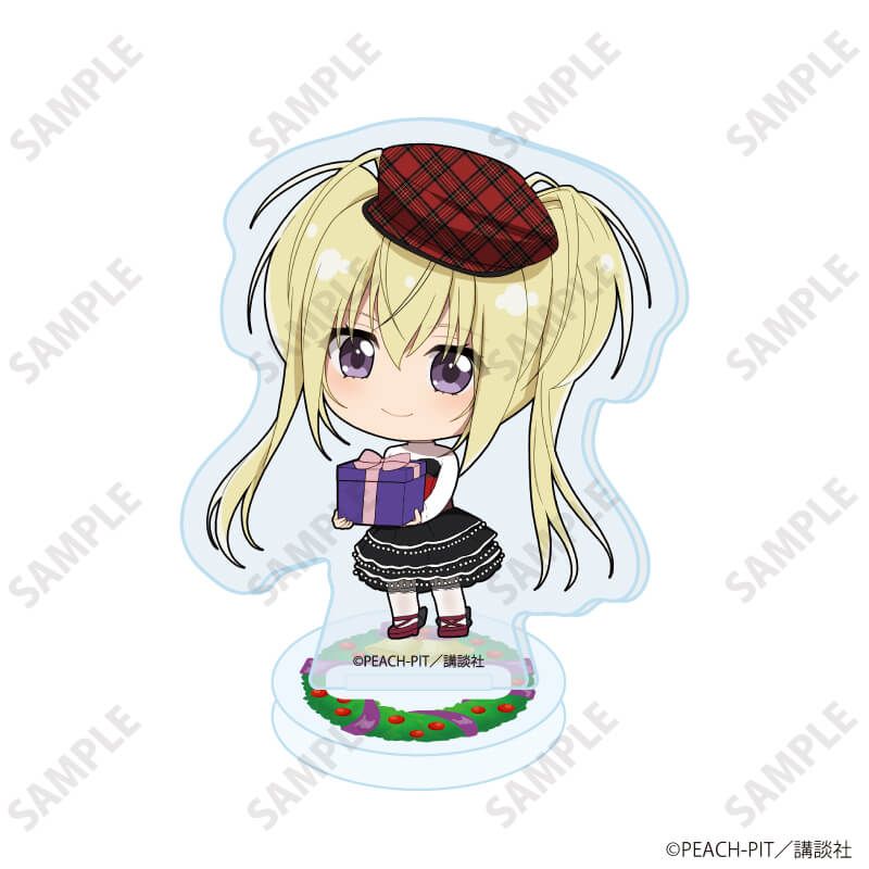 アクリルぷちスタンド「しゅごキャラ！」19/クリスマスver. ブラインド(9種)(ミニキャライラスト)