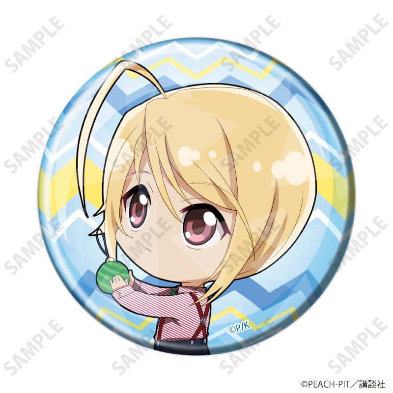 ホログラム缶バッジ(57mm)「しゅごキャラ！」10/クリスマスver. ブラインド(9種)(ミニキャライラスト)