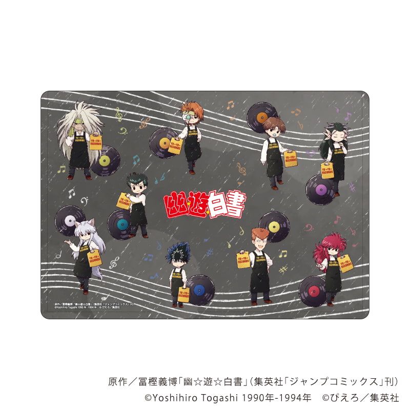 キャラクリアケース「幽☆遊☆白書」53/集合デザイン 音楽ver.(グラフアートイラスト)