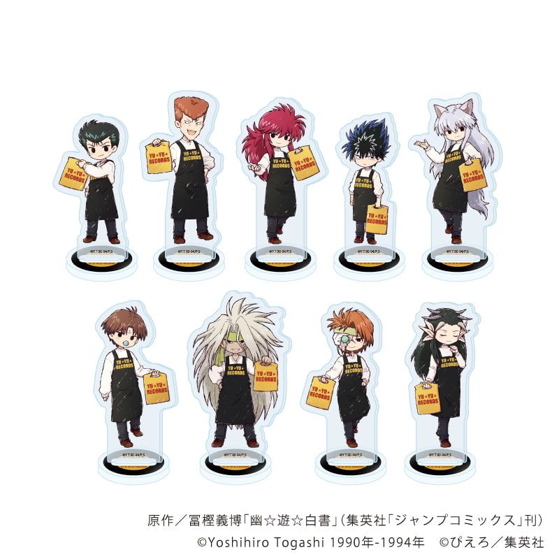アクリルぷちスタンド「幽☆遊☆白書」13/音楽ver. ブラインド(9種)(グラフアートイラスト)