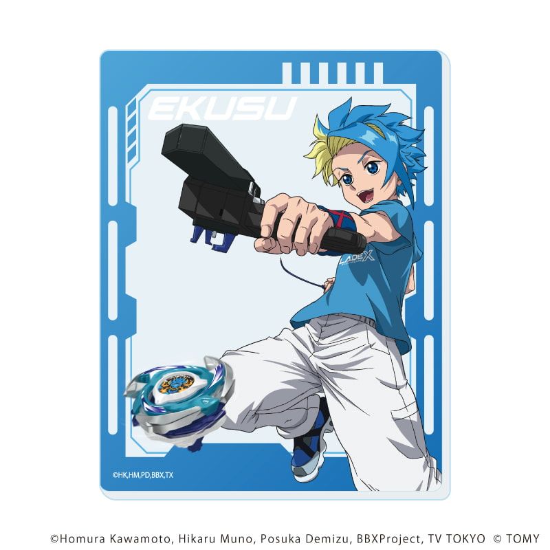 アクリルカード「BEYBLADE X」02/コンプリートセット(全5種)(描き下ろしイラスト)