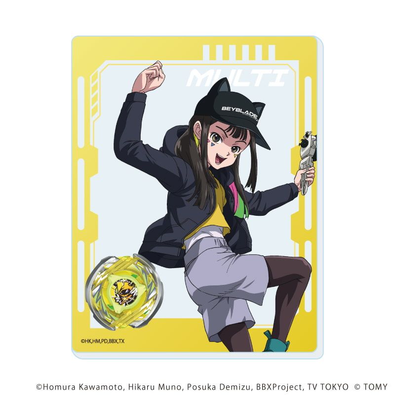 アクリルカード「BEYBLADE X」02/コンプリートセット(全5種)(描き下ろしイラスト)