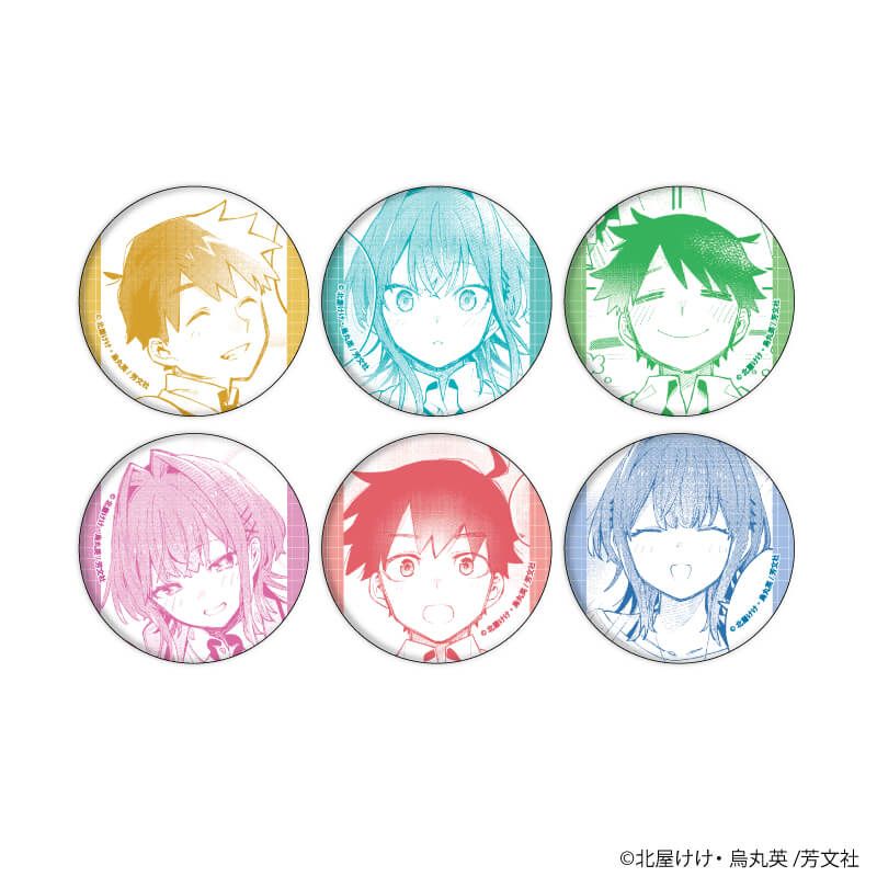 缶バッジ「彼女のリアルが切り抜けない！」01/ブラインド(6種)(公式イラスト)