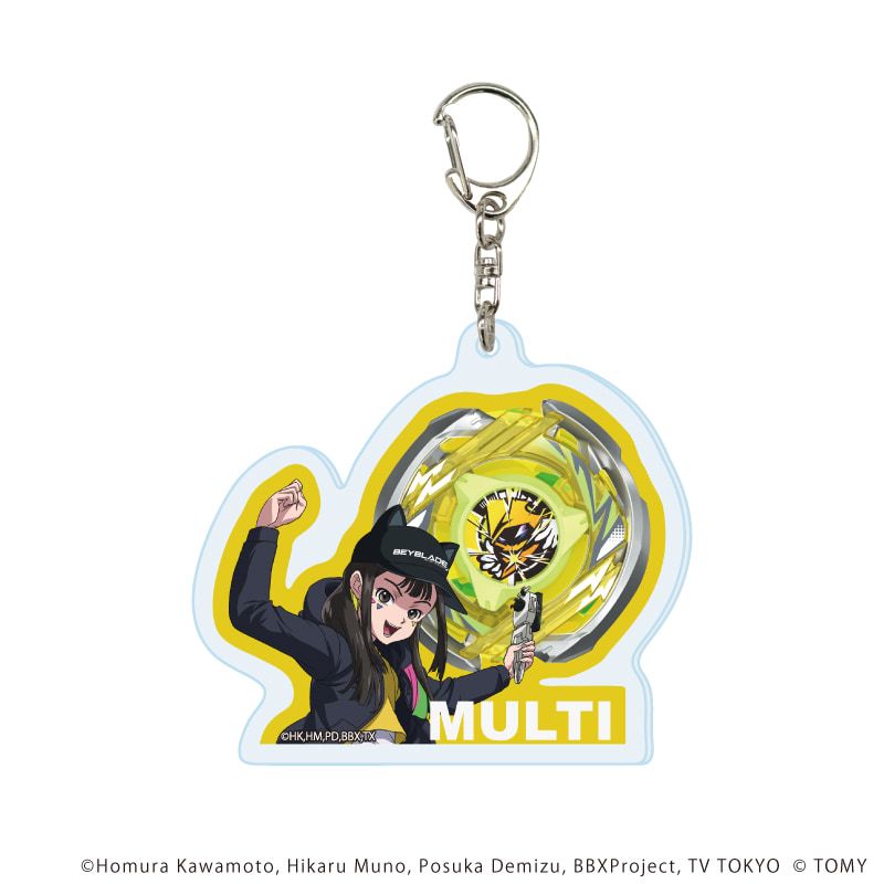 アクリルキーホルダー「BEYBLADE X」04/ブラインド(5種)(描き下ろしイラスト)