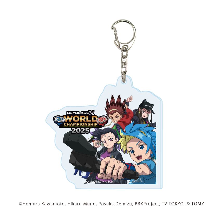 アクリルキーホルダー「BEYBLADE X」04/ブラインド(5種)(描き下ろしイラスト)