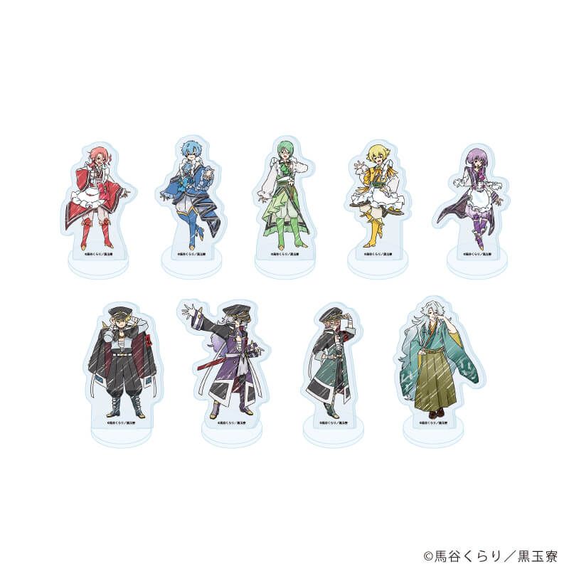 アクリルぷちスタンド「美男高校地球防衛部ハイカラ！」01/ブラインド(9種)(グラフアートイラスト)