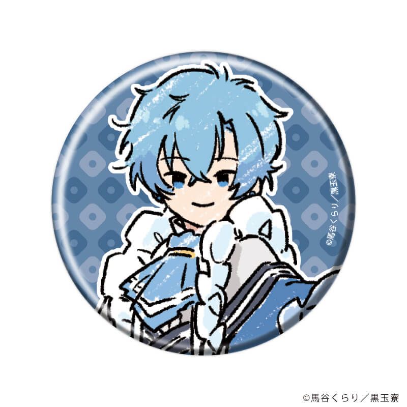 缶バッジ「美男高校地球防衛部ハイカラ！」02/ブラインド(9種)(グラフアートイラスト)