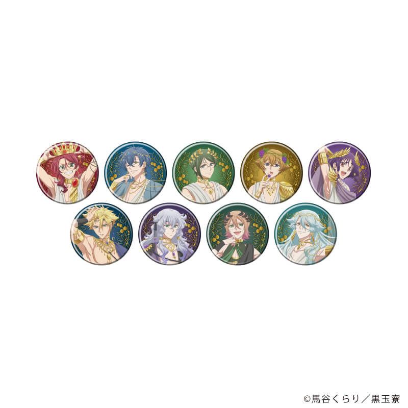 缶バッジ「美男高校地球防衛部ハイカラ！」01/ブラインド(9種)(描き下ろしイラスト)