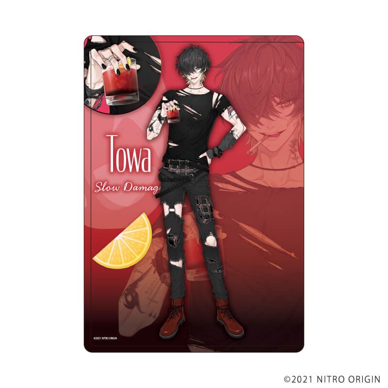 キャラクリアケース「ニトロキラル」14/トワ(描き下ろしイラスト)