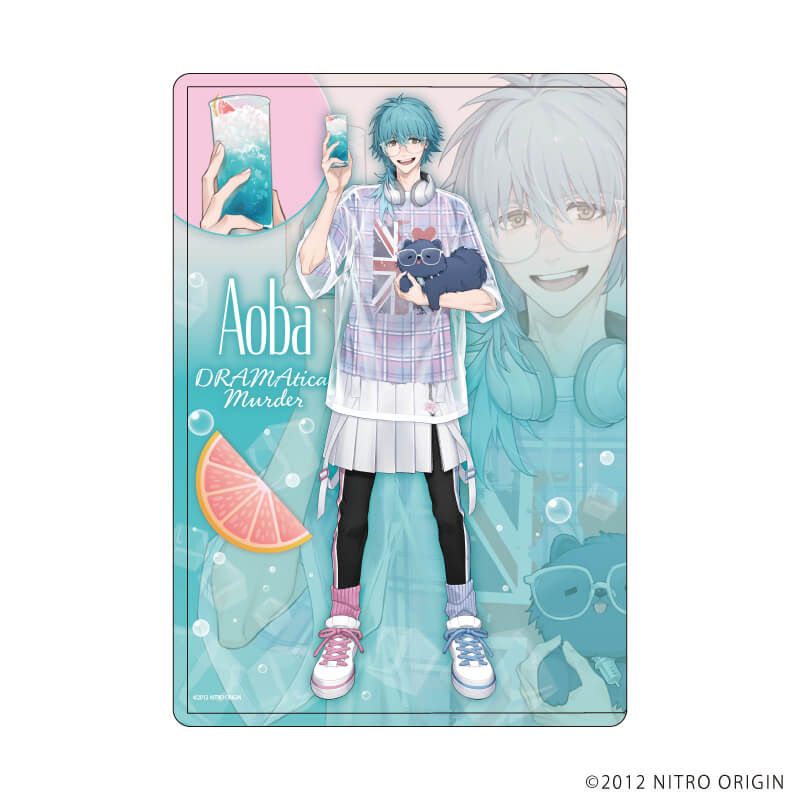 キャラクリアケース「ニトロキラル」13/蒼葉(描き下ろしイラスト)