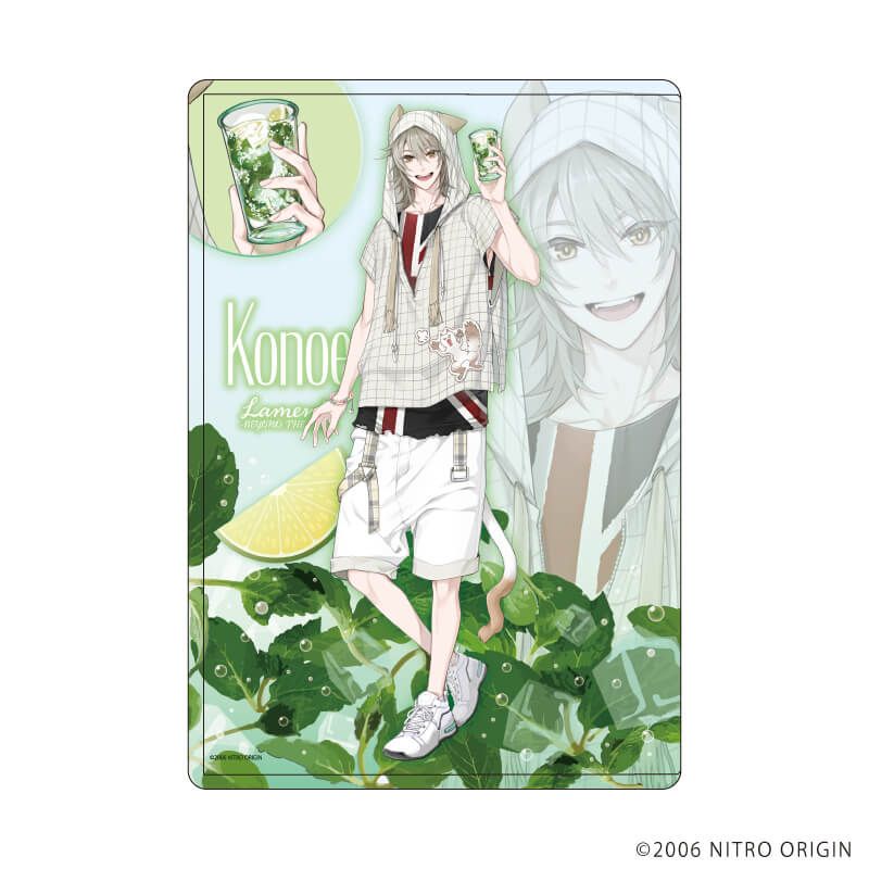 キャラクリアケース「ニトロキラル」11/コノエ(描き下ろしイラスト)