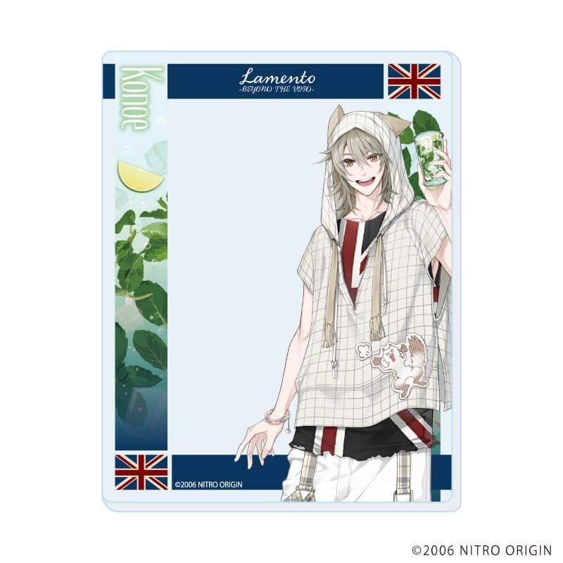 アクリルカード「ニトロキラル」01/コンプリートセット(全5種)(描き下ろしイラスト)