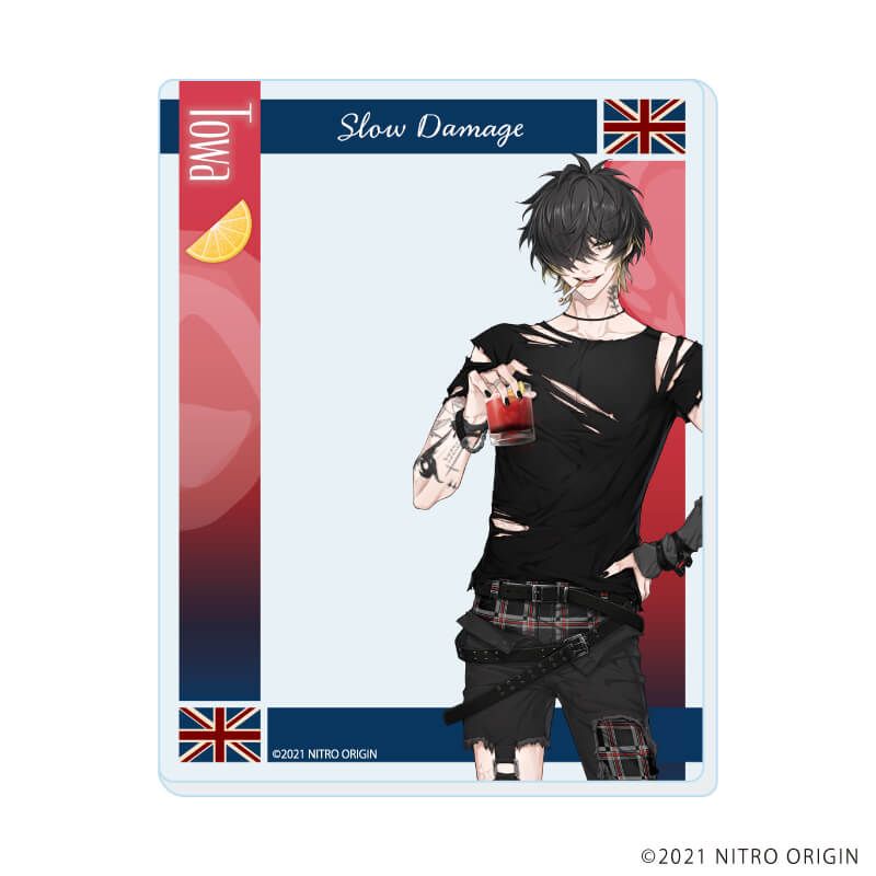 アクリルカード「ニトロキラル」01/コンプリートセット(全5種)(描き下ろしイラスト)