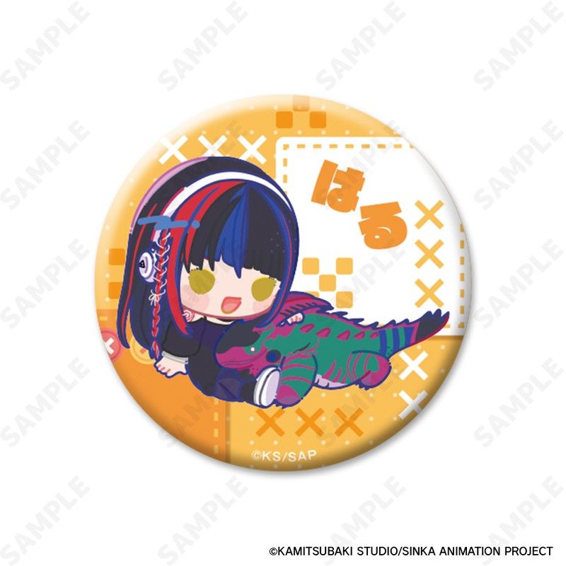 神椿市建設中。 トレーディング缶バッジ ミニキャラVer.[ファミリアと